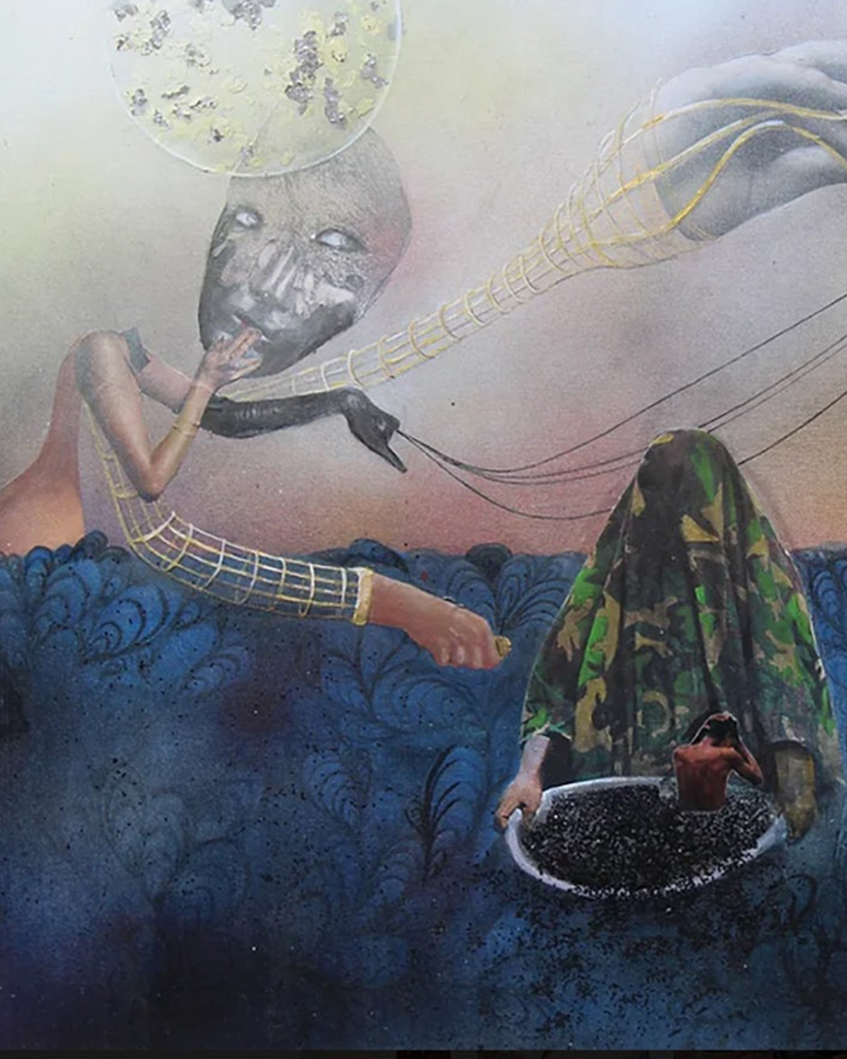 Painting from the "Common Seeing" exhibition