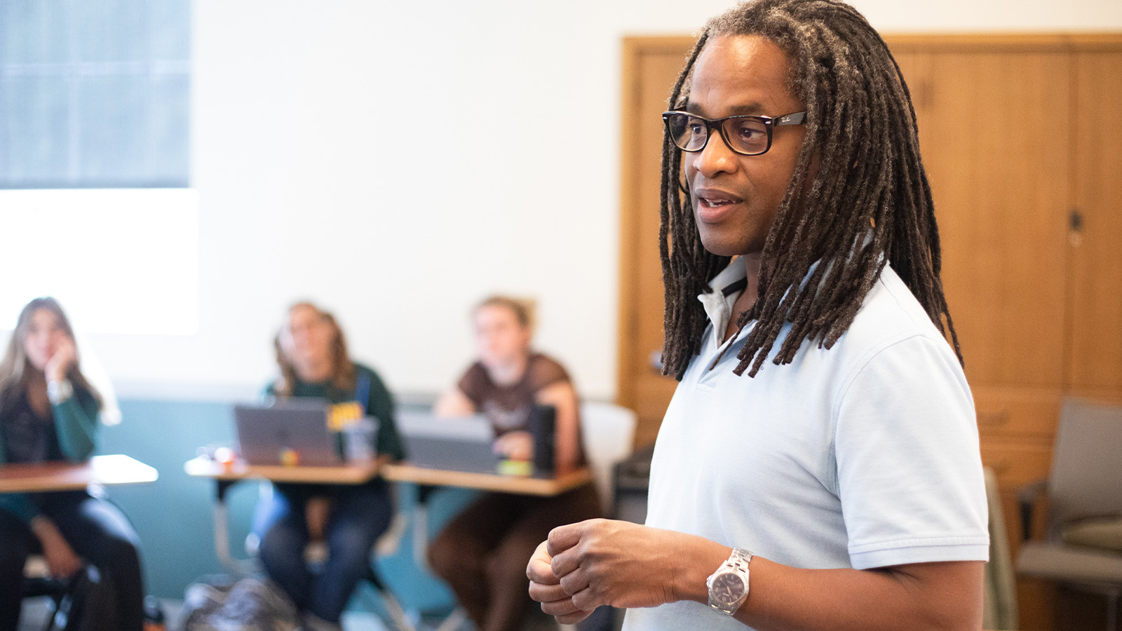 Honors College class taught by Ulrick Casimir