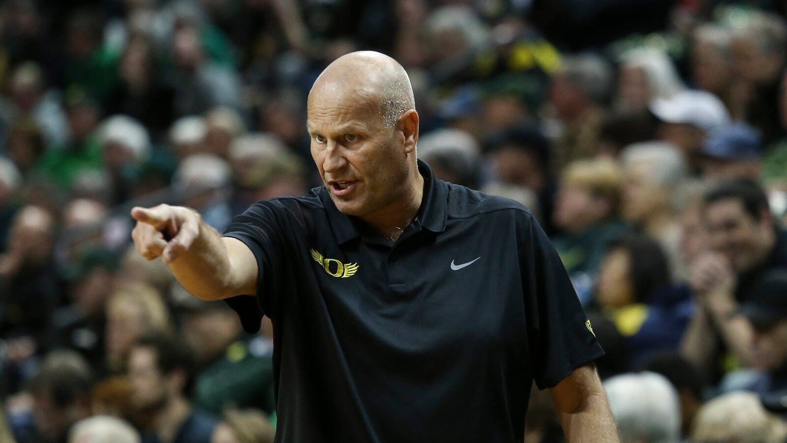 Kelly Graves coaches Oregon women's basketball.