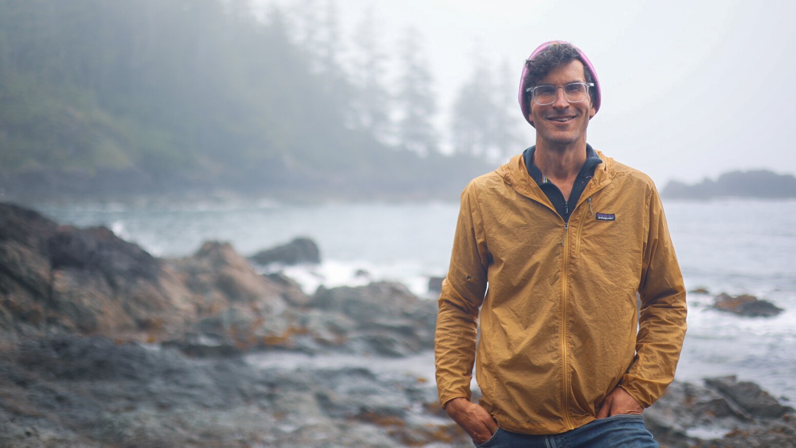 David Meek on the Oregon coast.