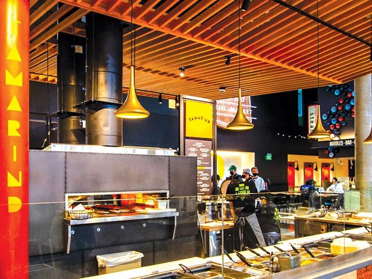 The Tamarind dining venue on campus.